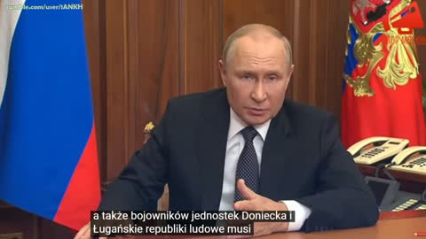 Wypowiedź Władimira Putina 2022.09.21