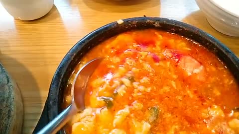 Soft Tofu Stew in Busan