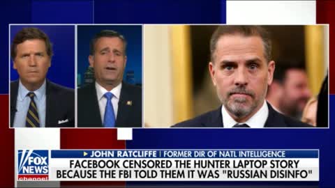 John Ratcliffe discusses the FBI’s handling of the Hunter Biden laptop story Aug 27