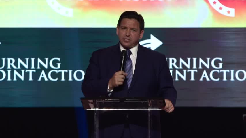 Ron DeSantis Will Speak at TPUSA Student Action Summit [Full Speech]