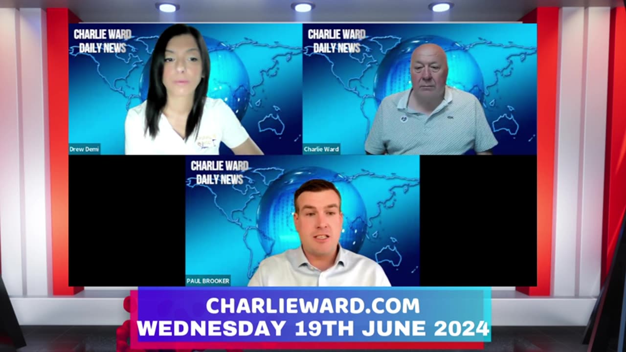 CHARLIE WARD DAILY NEWS WITH PAUL BROOKER & DREW DEMI - WEDNESDAY