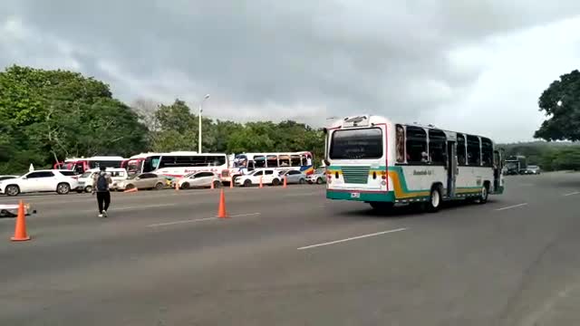 Bloqueo en peaje de Turbaco