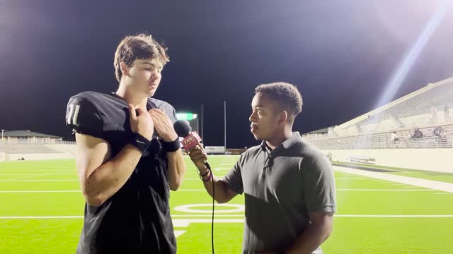 Guyer wins 23-6, RB Trey Joyner and OU Commit QB Jackson Arnold talk about their win.