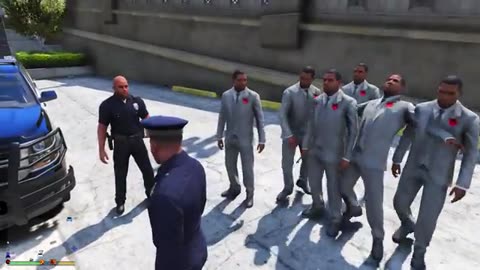 Being police man in gta 5 (GONE WRONG)