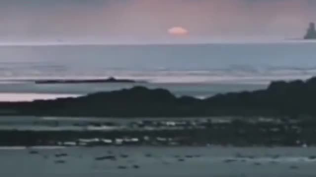 When the sky meets the sea
