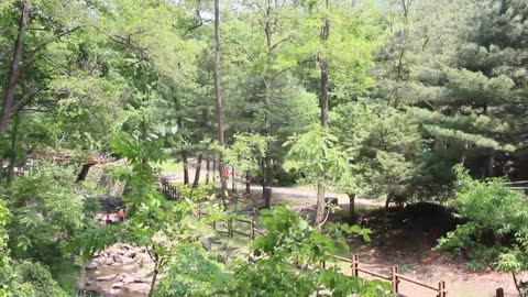 Beautiful scenery of Namhansanseong Mountain