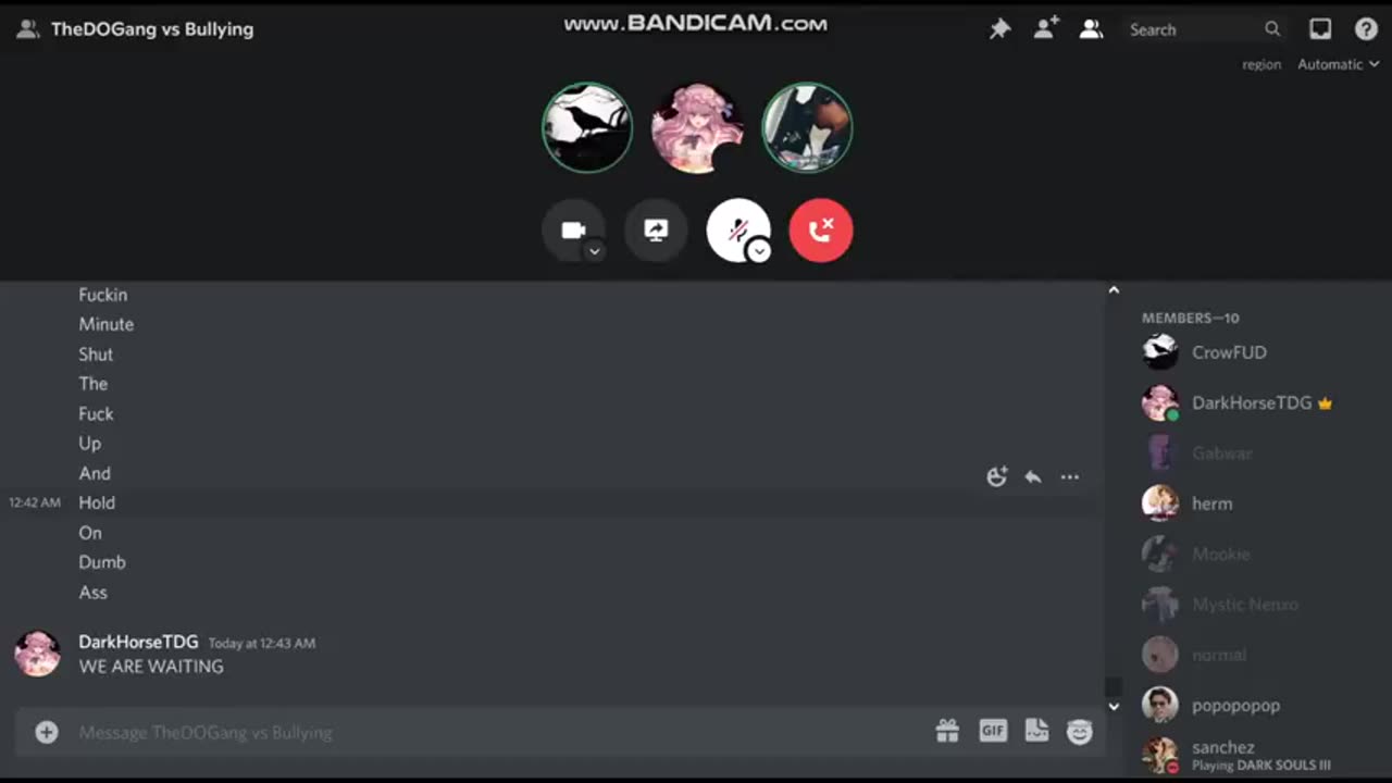 Mookie7o4 Discord Voice Chat with Trolls September 10, 2022