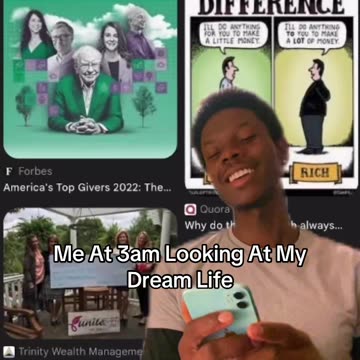 Me At 3am Looking At My Dream Life