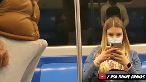 2021 New Prank Videos - Train Prank