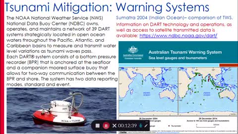 Earthquakes: Tsunami and Earthquake Prediction