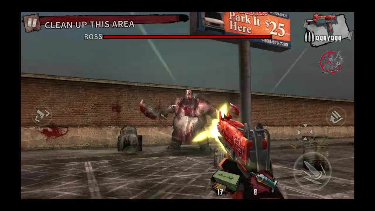 Zombie Frontier 3 Boss Fight Dangerous Butcher with M10 Headshots Gameplay 1080p 60fps