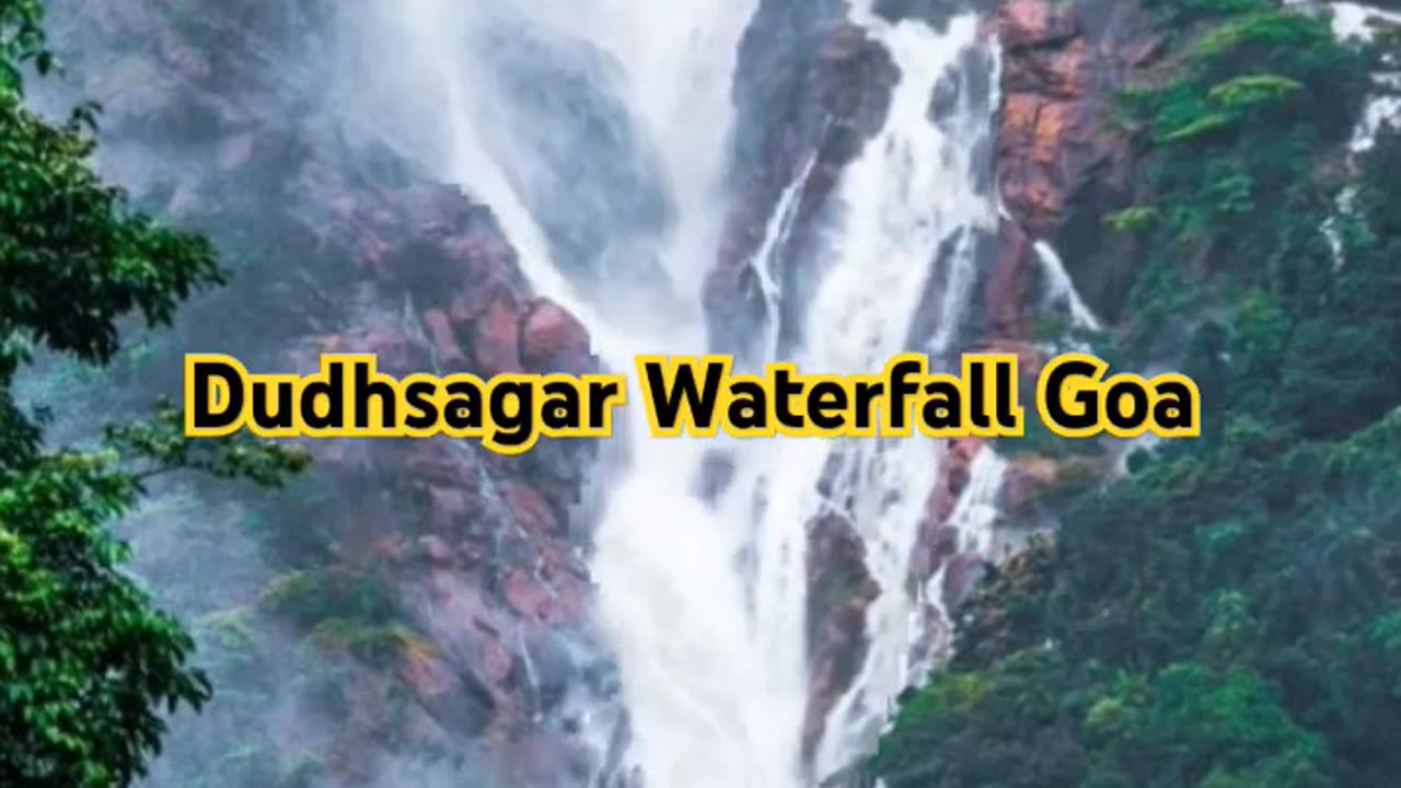 dudhsagar waterfalls 😍