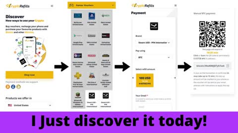 BUY steam gift card with Bitcoin - SHOP WITH CRYPTO - cryptorefills.com