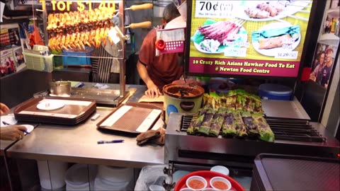 Episode 5 - Newton Food Centre- Street Food in Singapore - Part 3