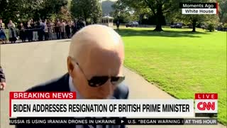 Biden FLIPS OUT, puts hands on reporter for pointing out his unpopularity