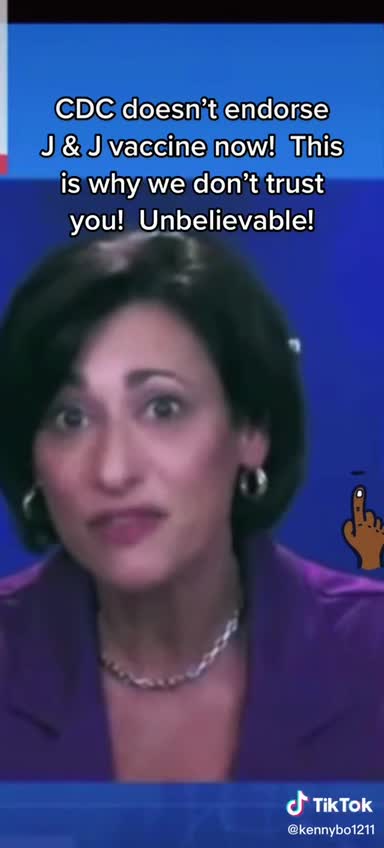 CDC doesn't endorse the J&J vaccine