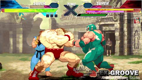 Zangief vs Raiden & Dan