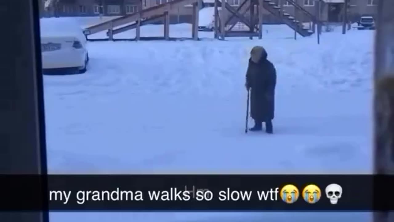 Slow Walking Grandma