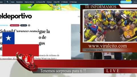 SE QUIEBRAN EN VIVO!! POR TRIUNFO DE richard carapaz DE ECUADOR EMOTIVO - HACE HISTORIA