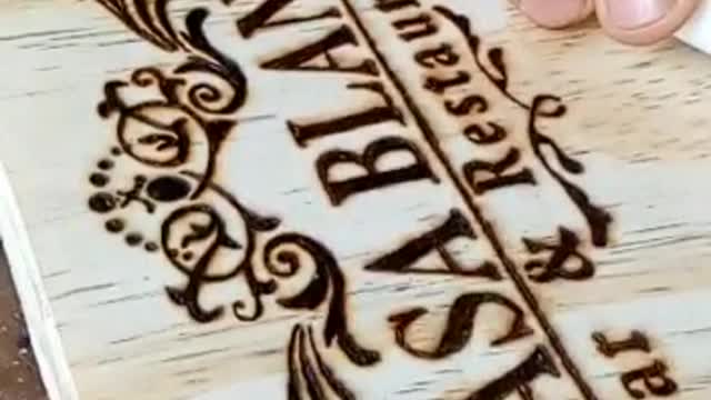 MAKING PYROGRAPHY \ Fazendo Pirografia
