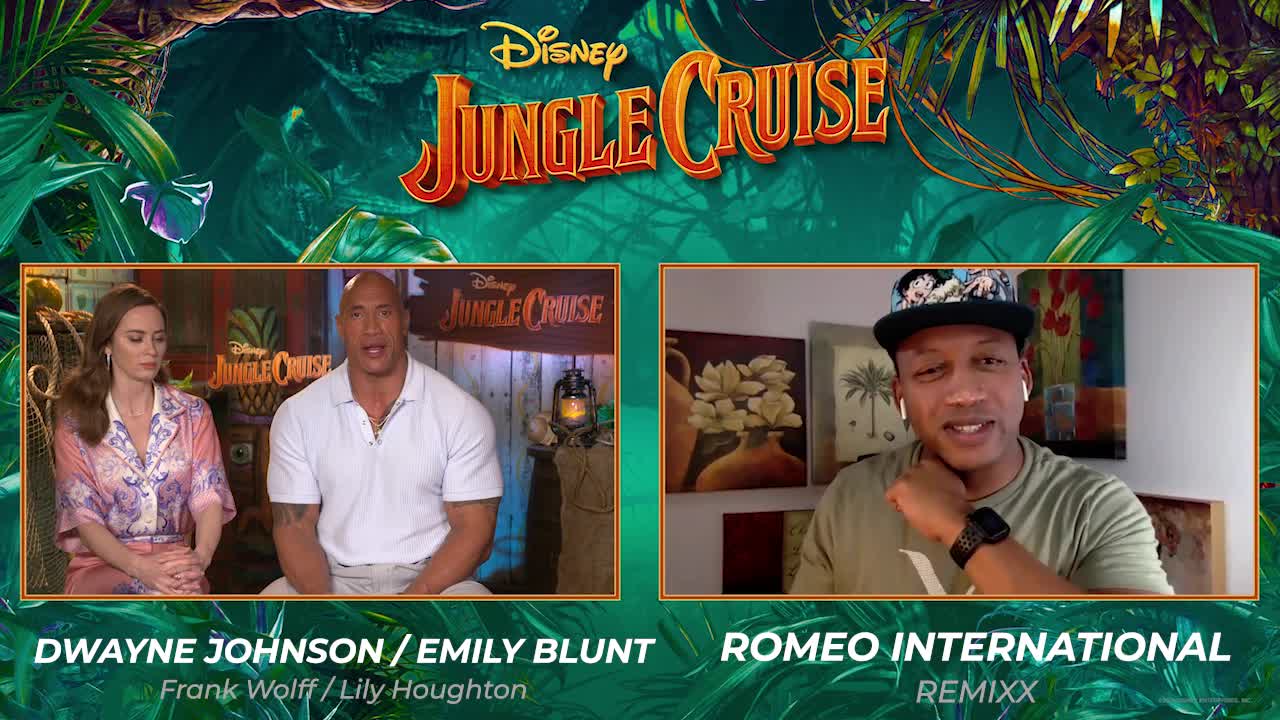 Emily Blunt / Dwayne Johnson / Romeo International - Jungle Cruise