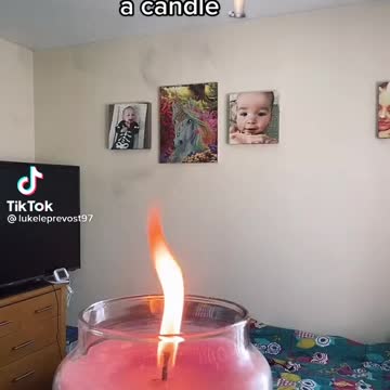How to blow out a candle