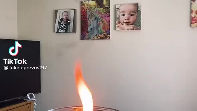 How to blow out a candle