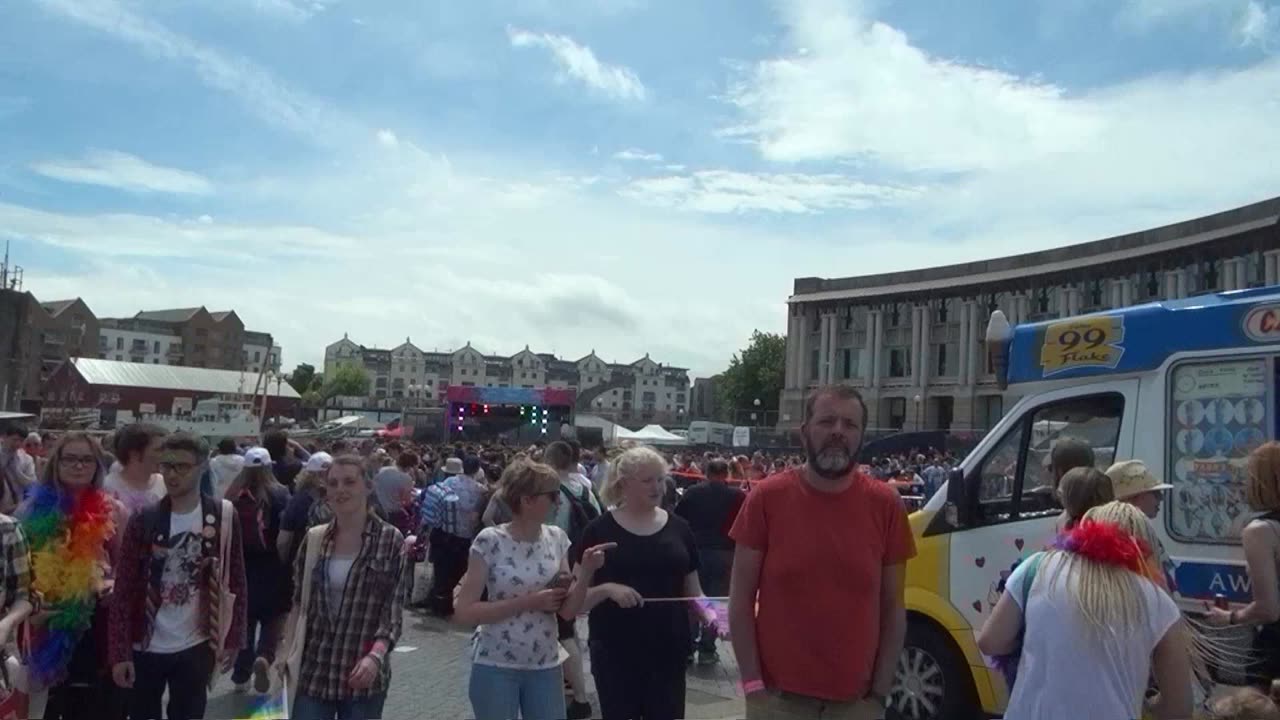 Bristol England Gay LGBTQIA+ Pride 2016 Part 3