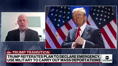Trump confirms plan to declare national emergency, use military for mass deportations