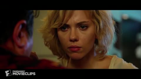 Lucy movie clip. Learning is a painful process