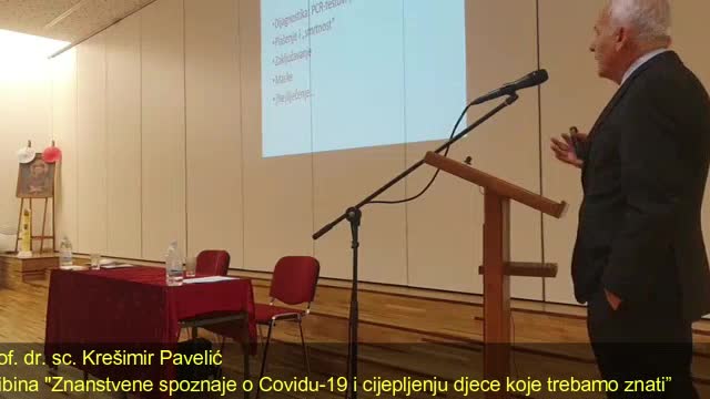 Izlaganje prof. dr. sc. Krešimir Pavelić