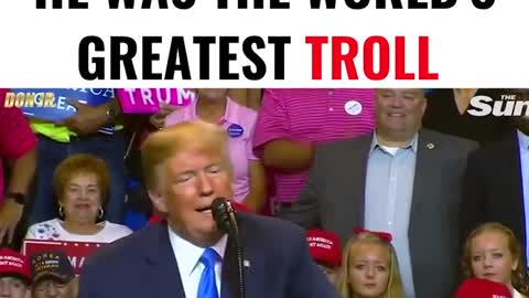 6X TRUMP PROVED HE WAS THE WORLD'S GREATEST troll