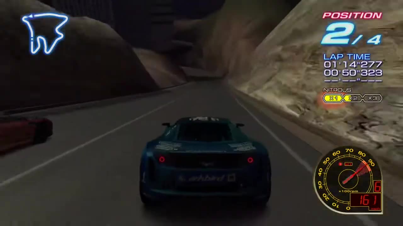 Ridge Racer 6 Master Route #4 1st Try(Career Walkthrough)