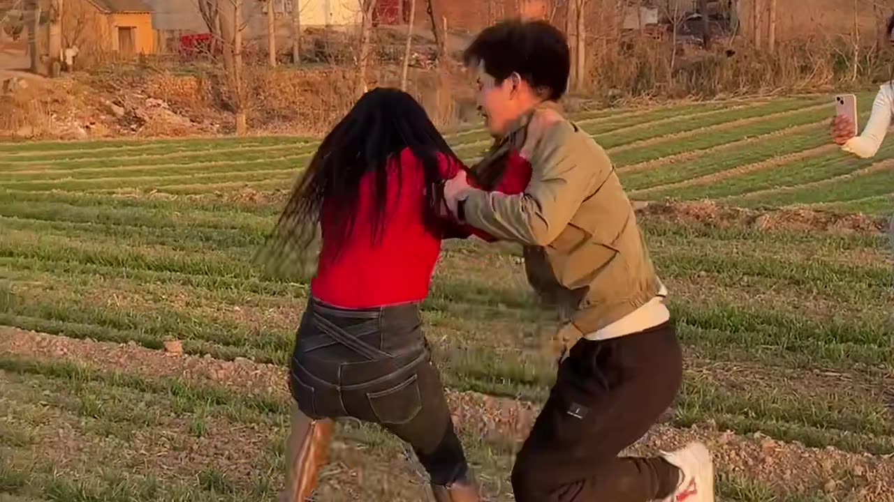 Fighting girl