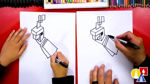 How To Draw A Minecraft Parrotp12