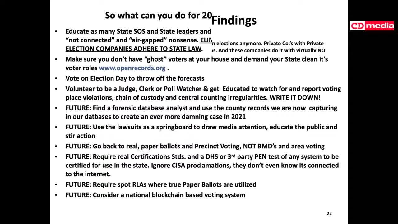 Source on Electronic Vote Fraud