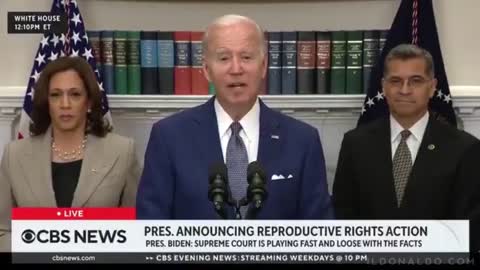 Joe Biden: "End of quote" "Repeat the line"