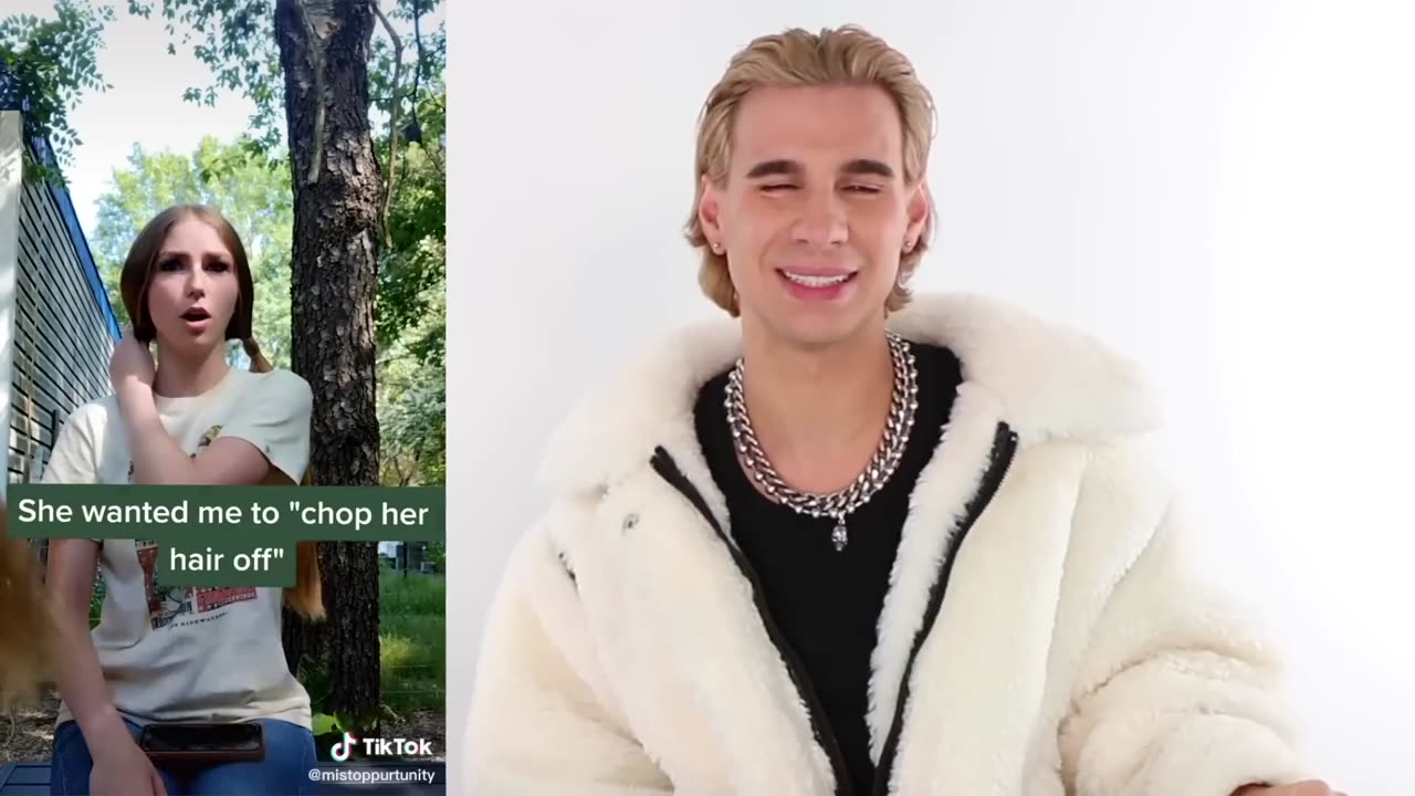 Hairdresser reacts to TikTok haircut fails