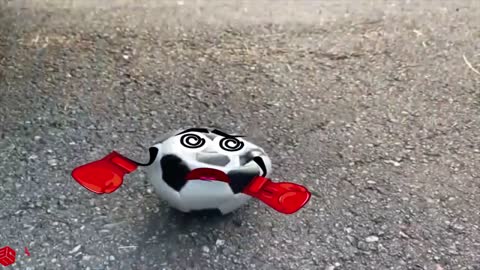 Crushing crunchy e soft things by car