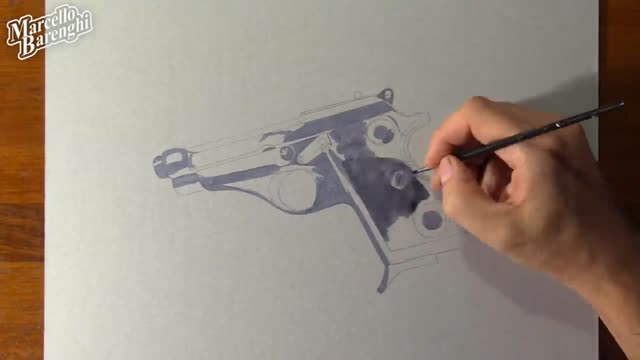 Draw A Picture Of A Pistol