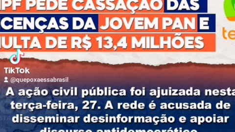 A CASSAÇÃO DA JOVEM PAN?