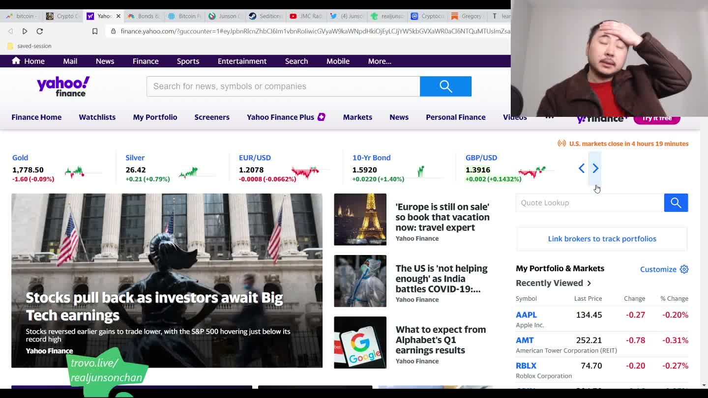 Bitcoin Clown World #521 - Markets Flatish Fed FOMC Meeting Tension - Crypto Currencies Doing Great