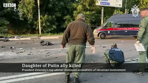 info Daughter of putin killed in Moscow blast BBC BBC NEWS RUSSIA