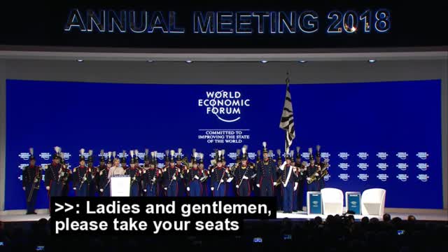 Donald Trump Speaks at Davos 2018