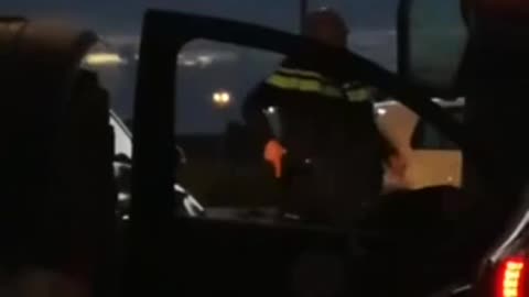 Reports coming in of Dutch police shooting at farmers