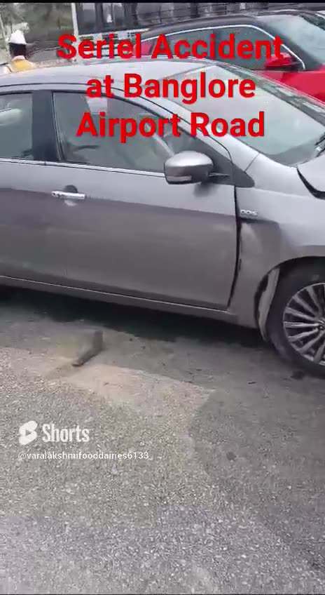 #live 2023#december #Today Early morning seriel Accident @#Banglore Airport Road #ytshorts #shorts