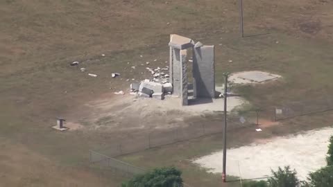 Drone Footage of the Damage to the Georgia Guidestones Has Been Released