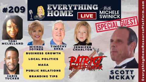 209: SCOTT MCKAY - PATRIOT STREETFIGHTER + America First, Biz Growth, Politics, MAGA, PR, Branding