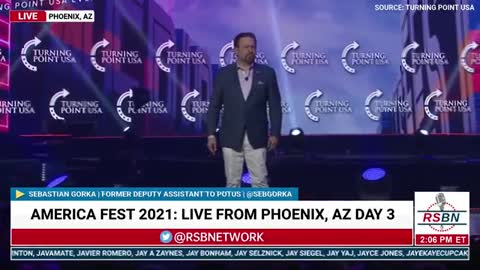 Pelosi subpoenaed the wrong American. Seb Gorka drops J6 Bombshell at #AMFEST2021