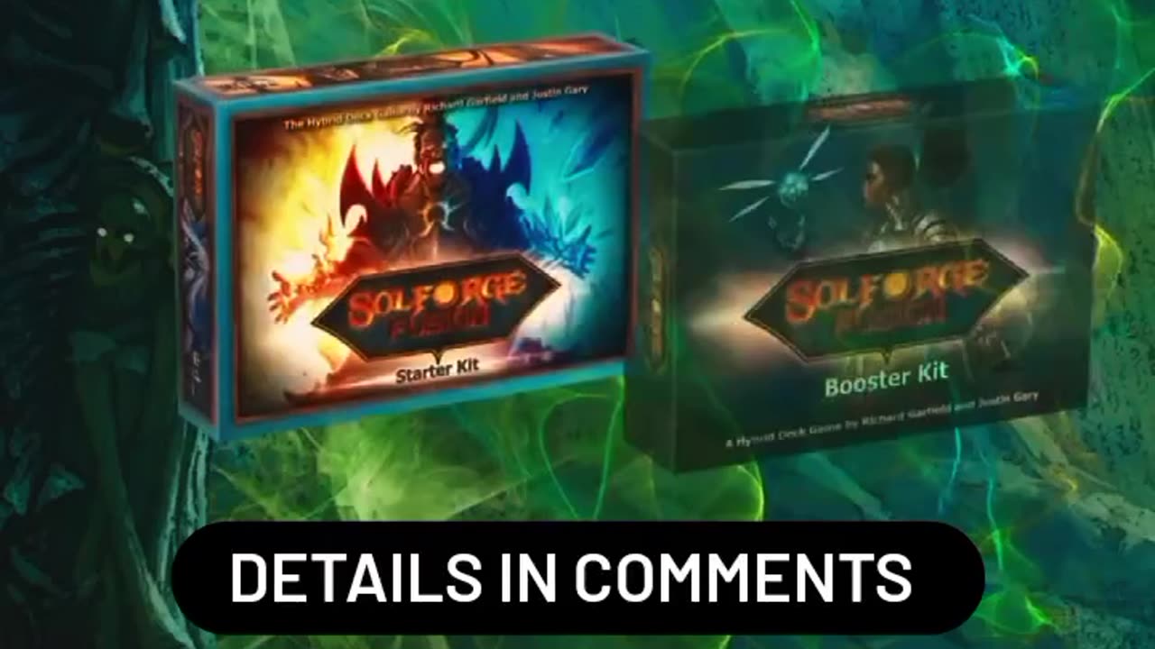 Level Up Your Game Nights! Discover the *Solforge Fusion Deck Game Booster Kit*